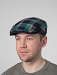 Кепка STETSON арт. 6210314 KENT CHECK WOOL (229)